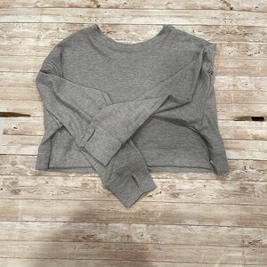 NWT Large Ideology Heather Gray Women's Crop Top NWT $35
